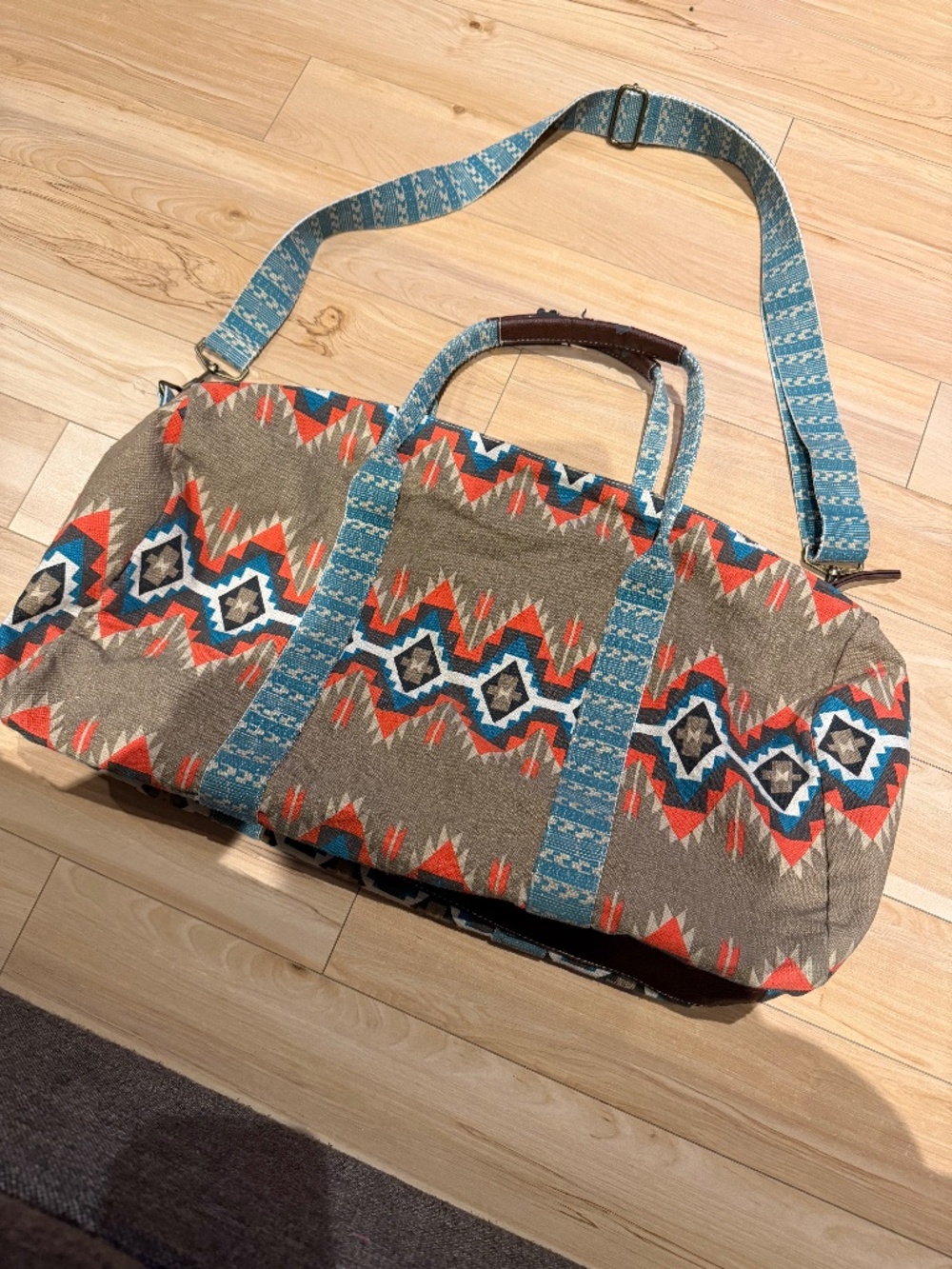 Indie-hippie Mossimo Supply Co. Duffle bag